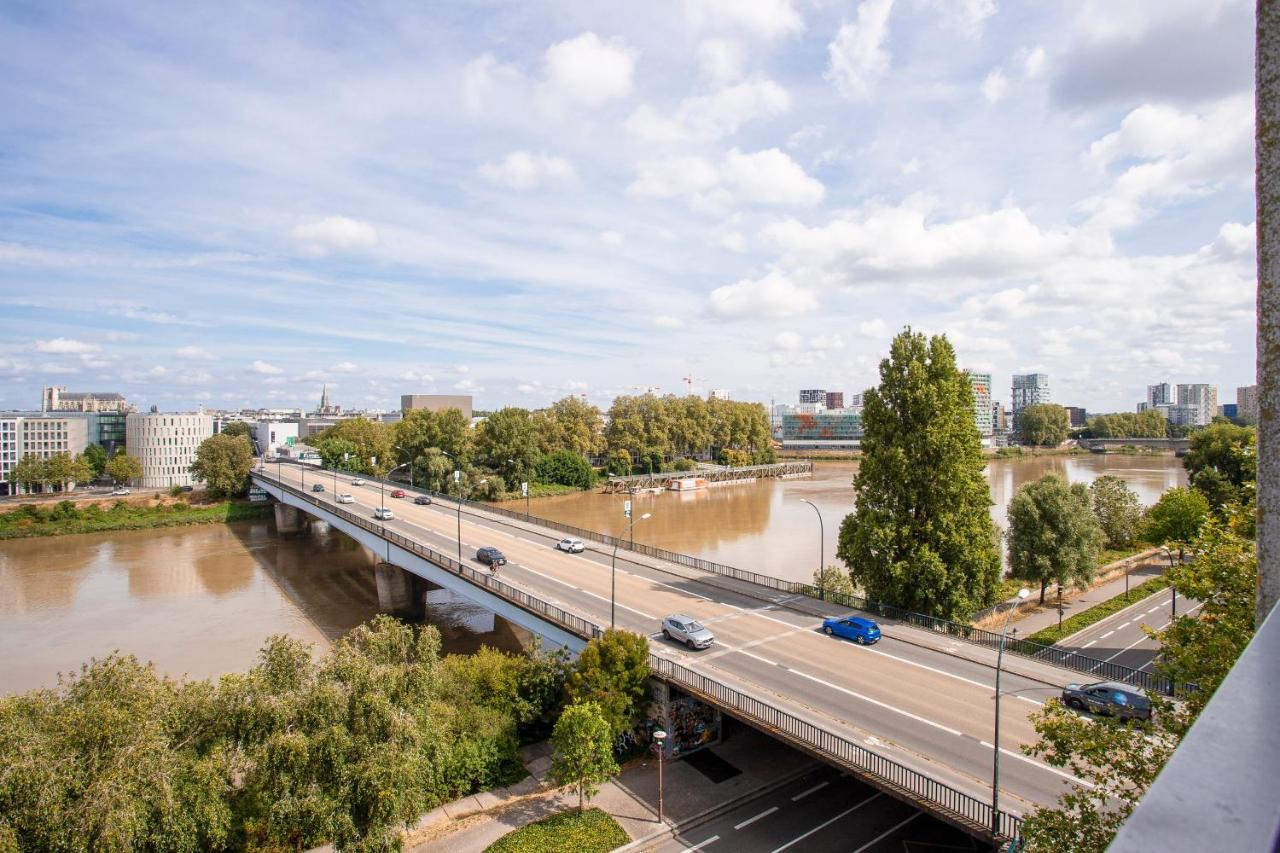 Escapade Sur L'Ile De Nantes Avec Vue Sur La Loire Apartamento Exterior foto
